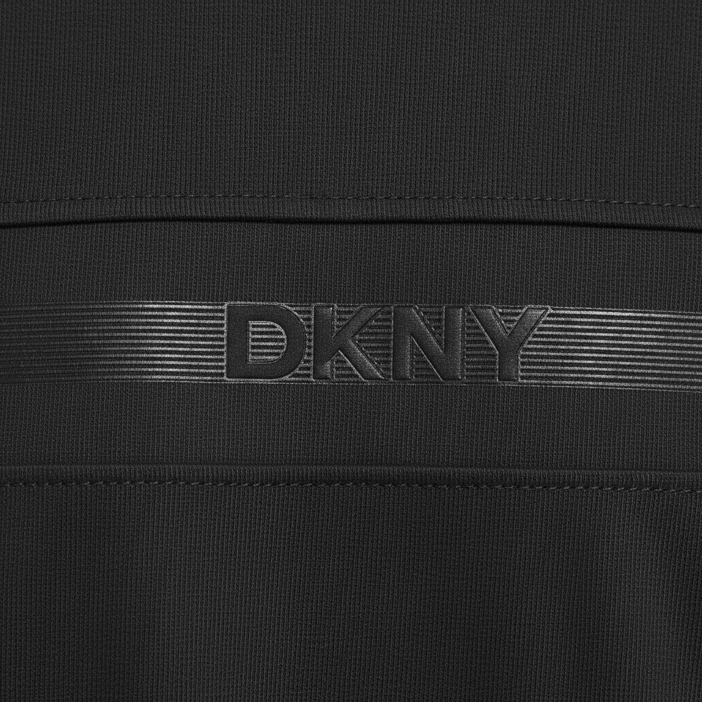 DKNY textured logo short-sleeve t-shirt