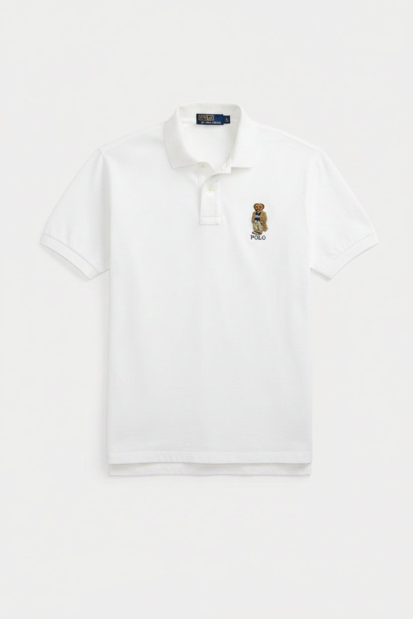Polo Ralph Lauren Original Fit Polo Bear Mesh Polo Shirt