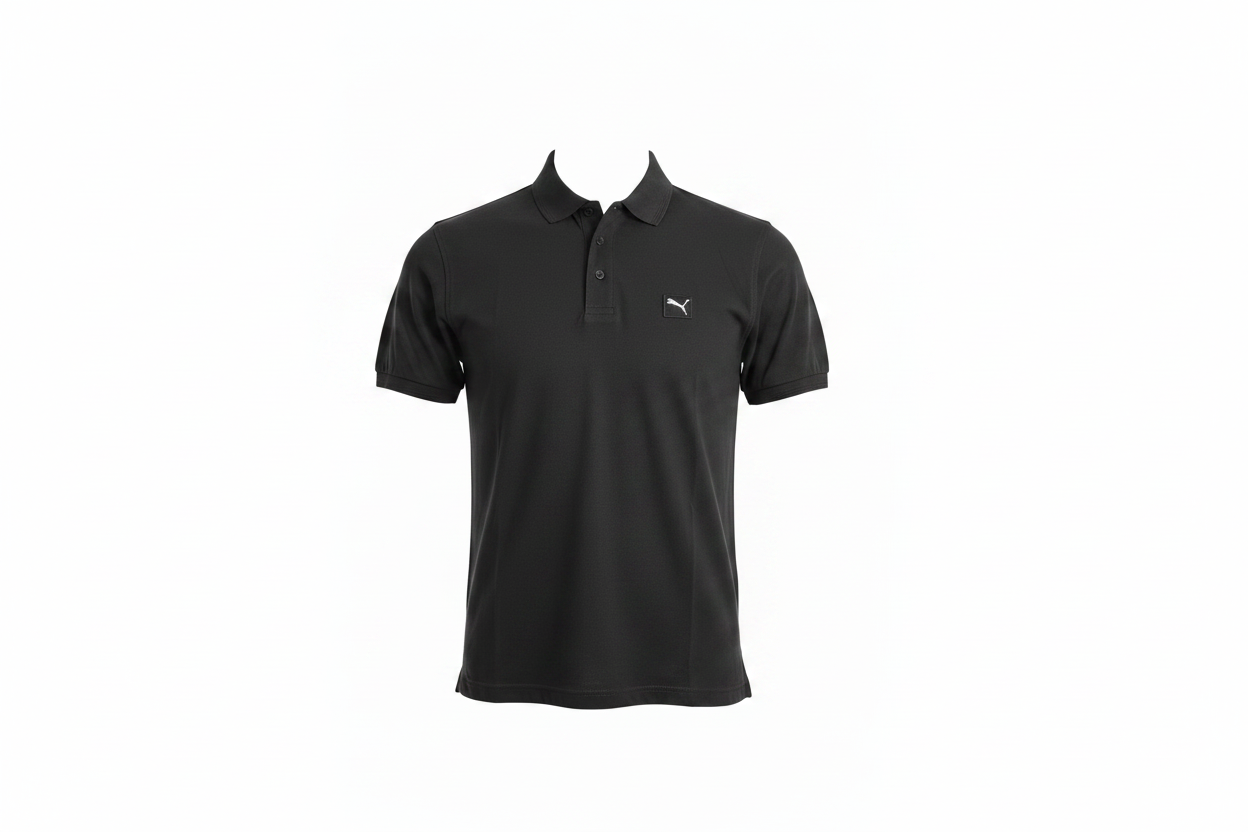 Puma logo polo interlock Tee