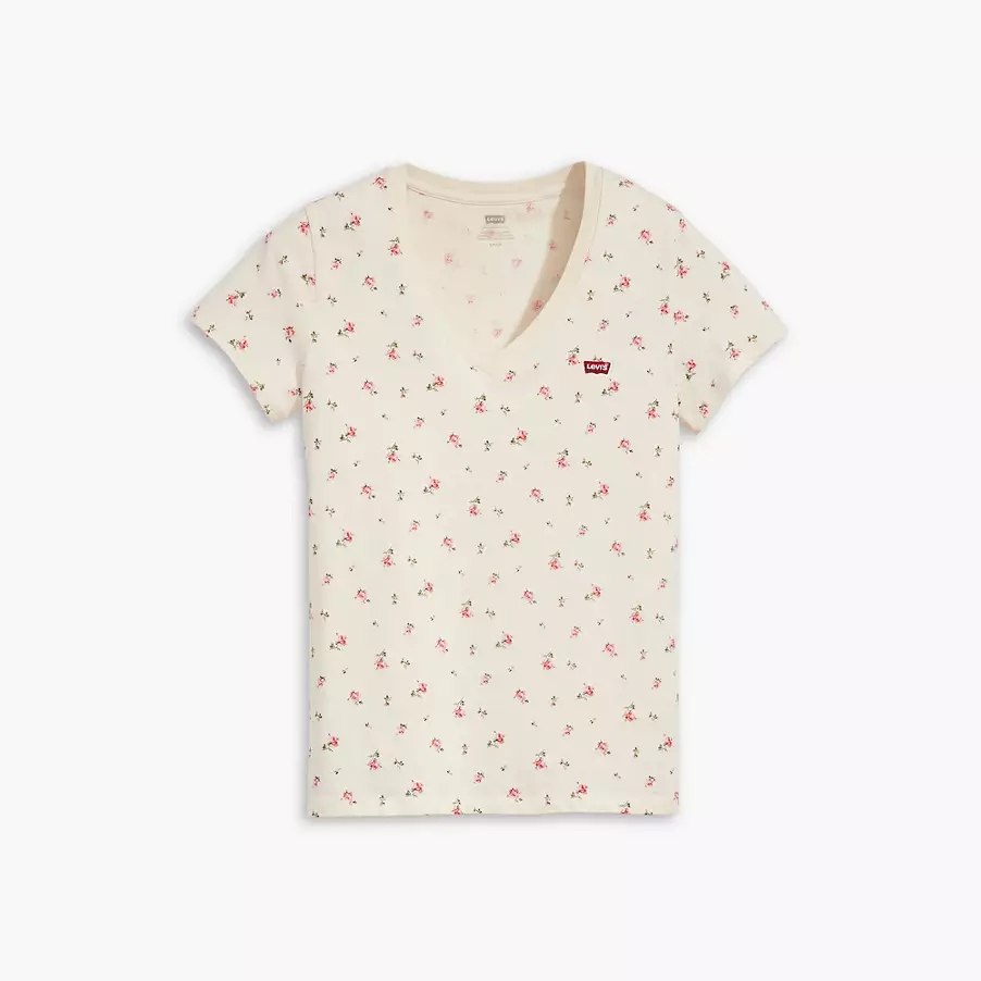 Levi's Printed V-neck Tee - Standard fit