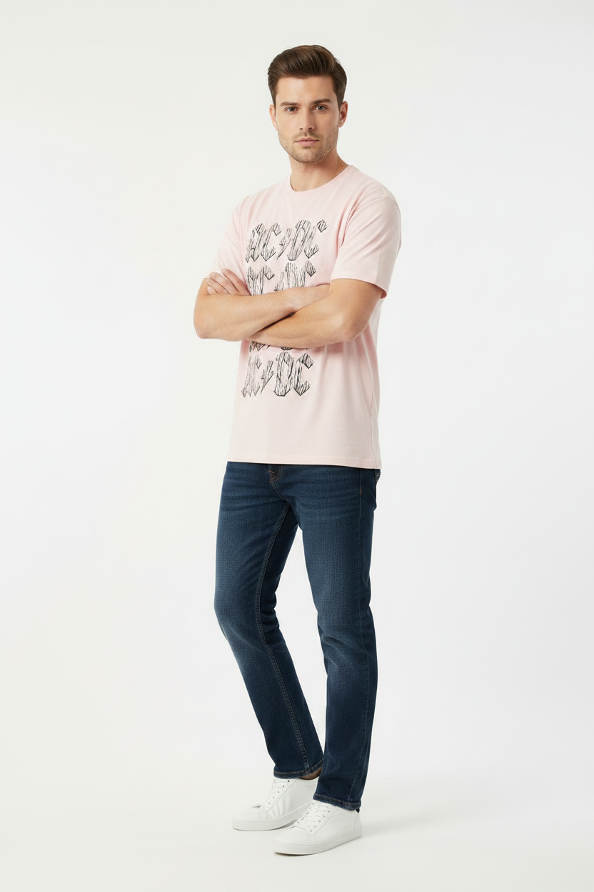 H&M AC.DC printed Tee