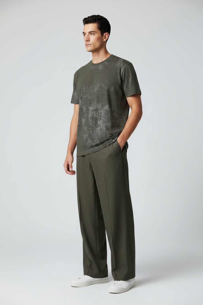 Bershka printed T-shirt - Relaxed fit