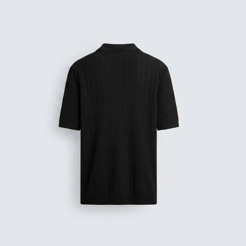 Zara knit polo shirt | Regular fit