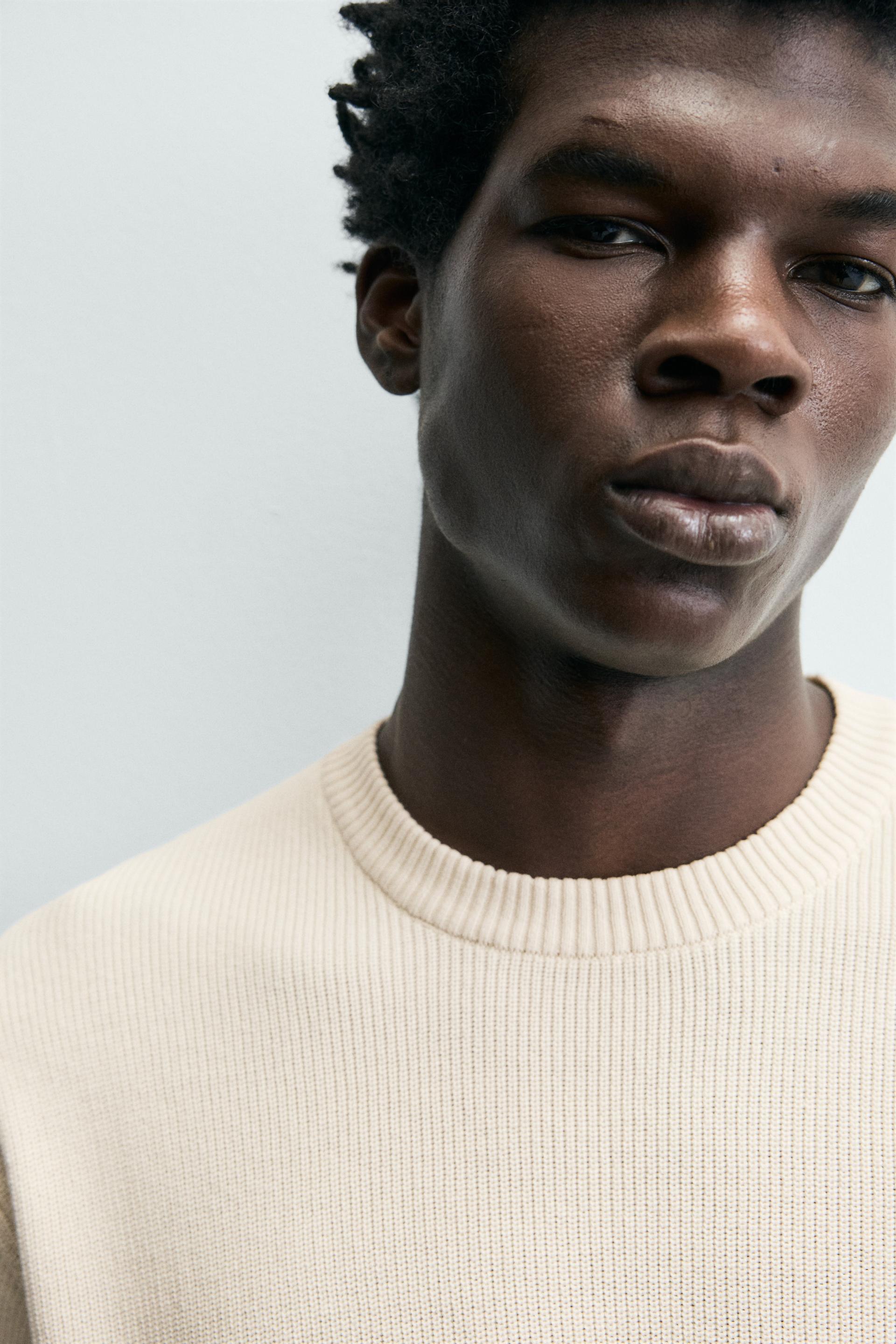 Zara knitted  Crewneck Tee