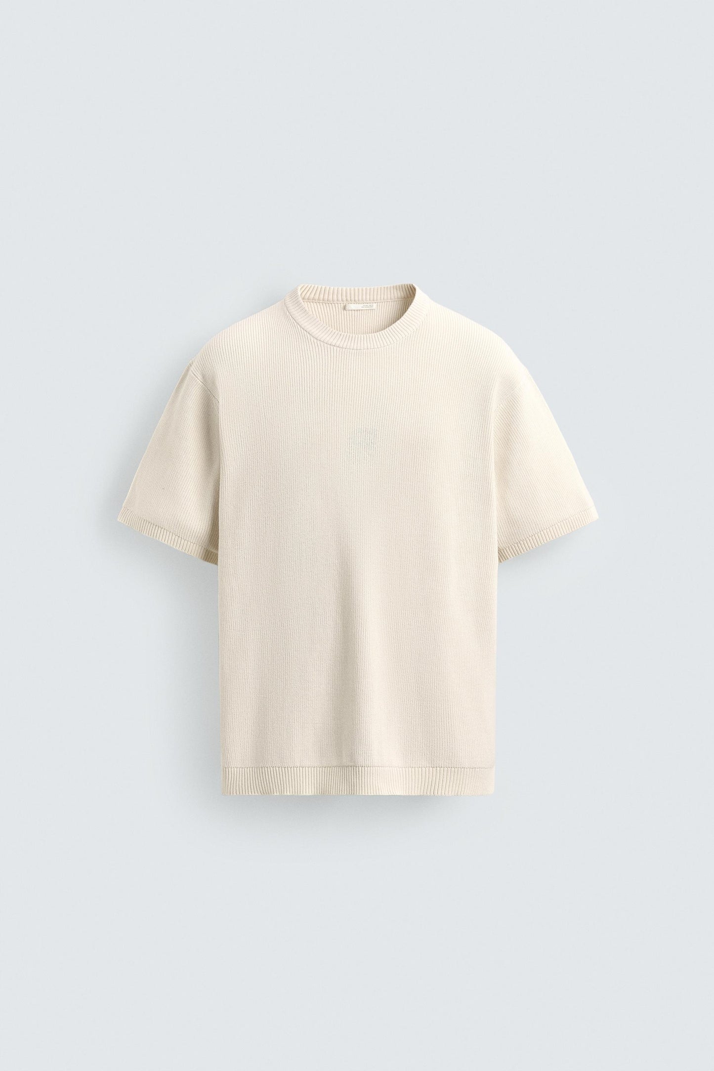 Zara knitted  Crewneck Tee