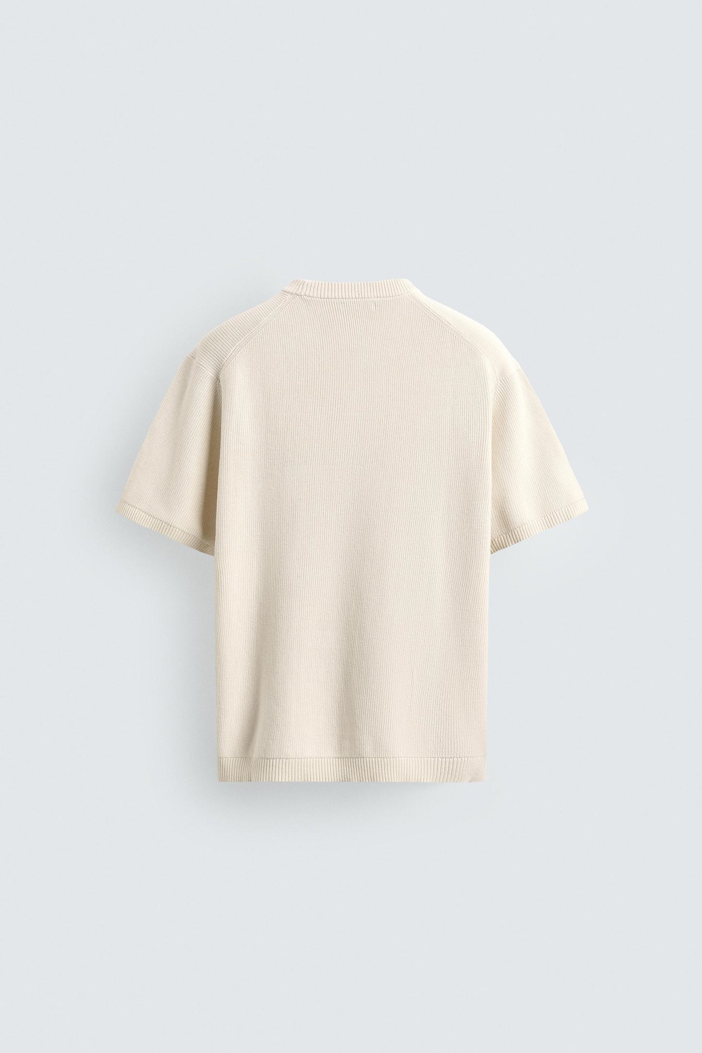 Zara knitted  Crewneck Tee