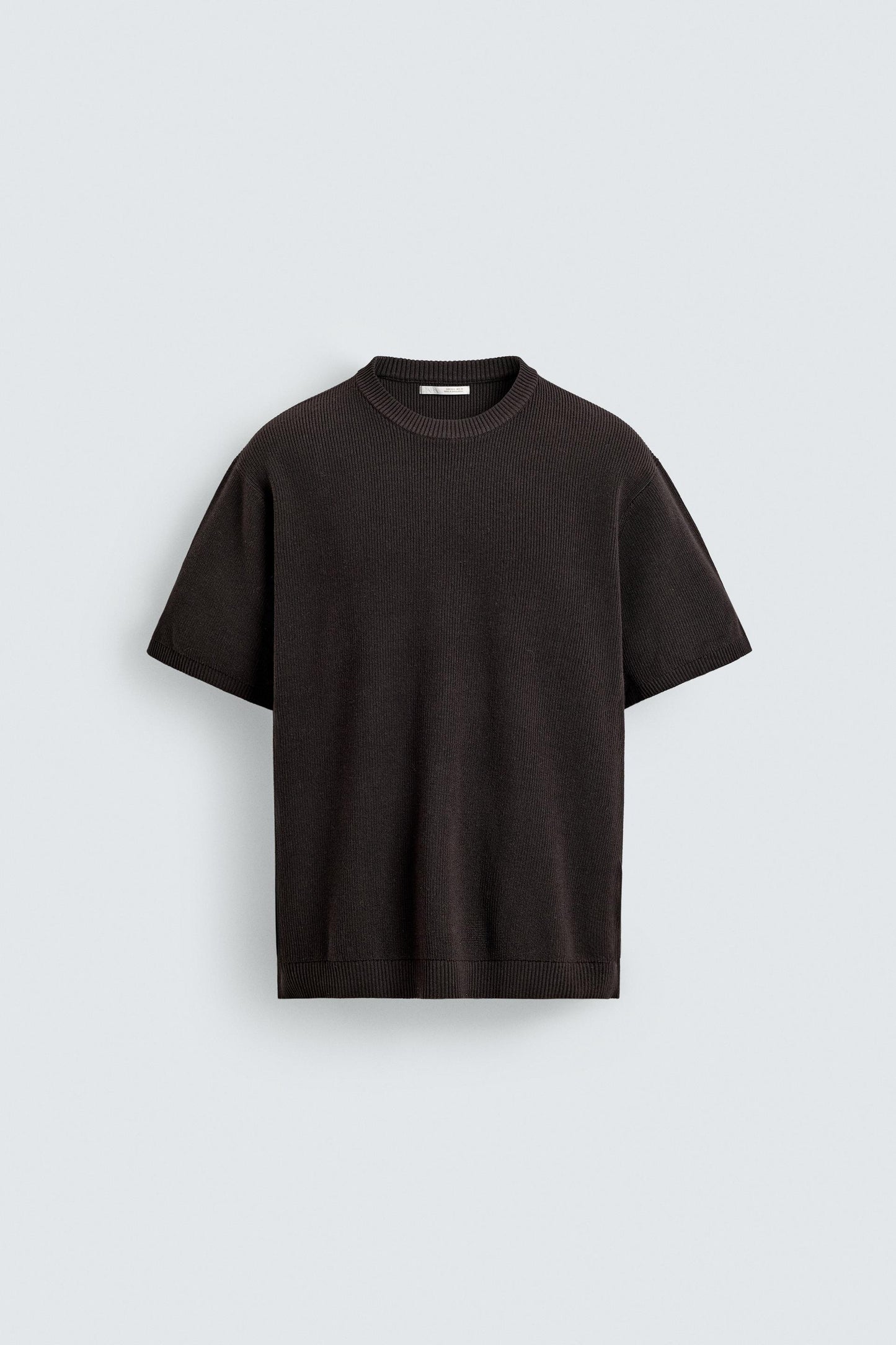 Zara knitted  Crewneck Tee