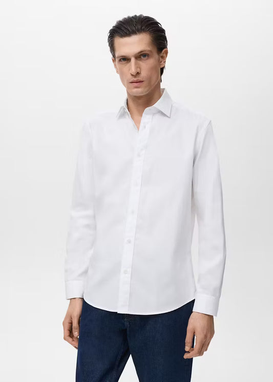 mango Regular-fit 100% cotton shirt