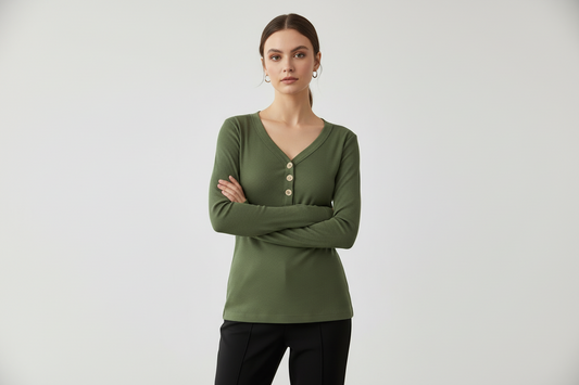 NEXT henley collar Tee
