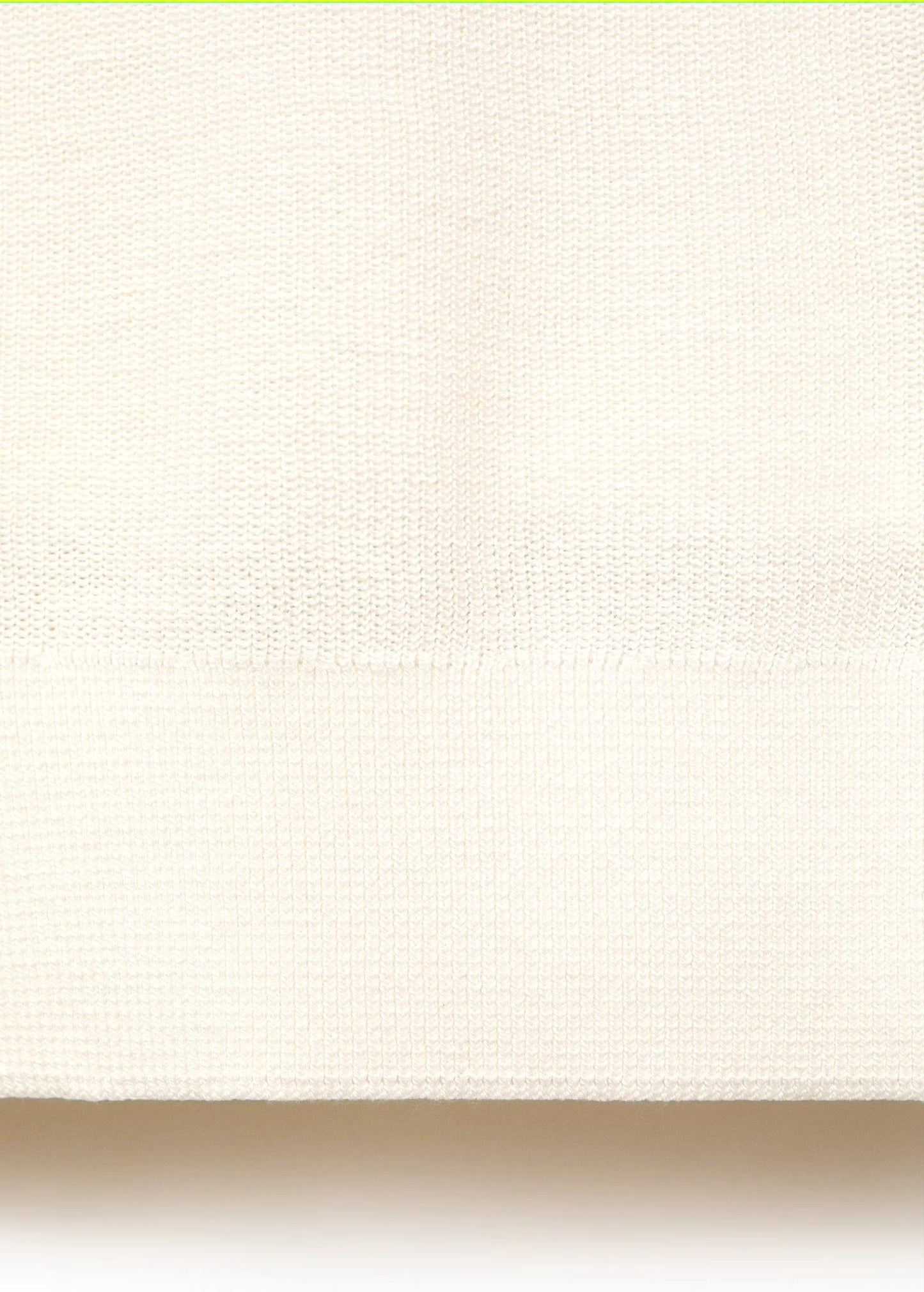 Mango knitted crewneck tee