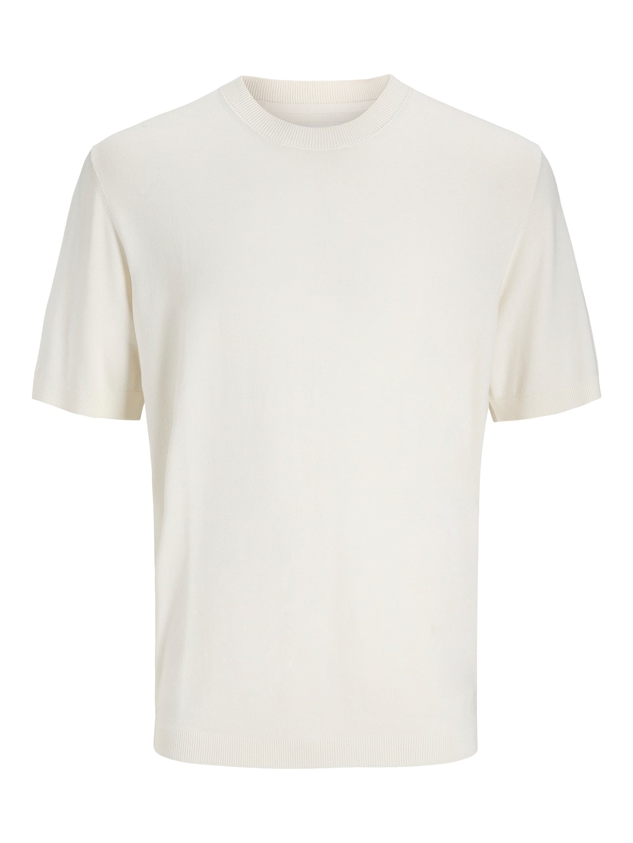 Jack&Jones-PLAIN KNITTED T-SHIRT