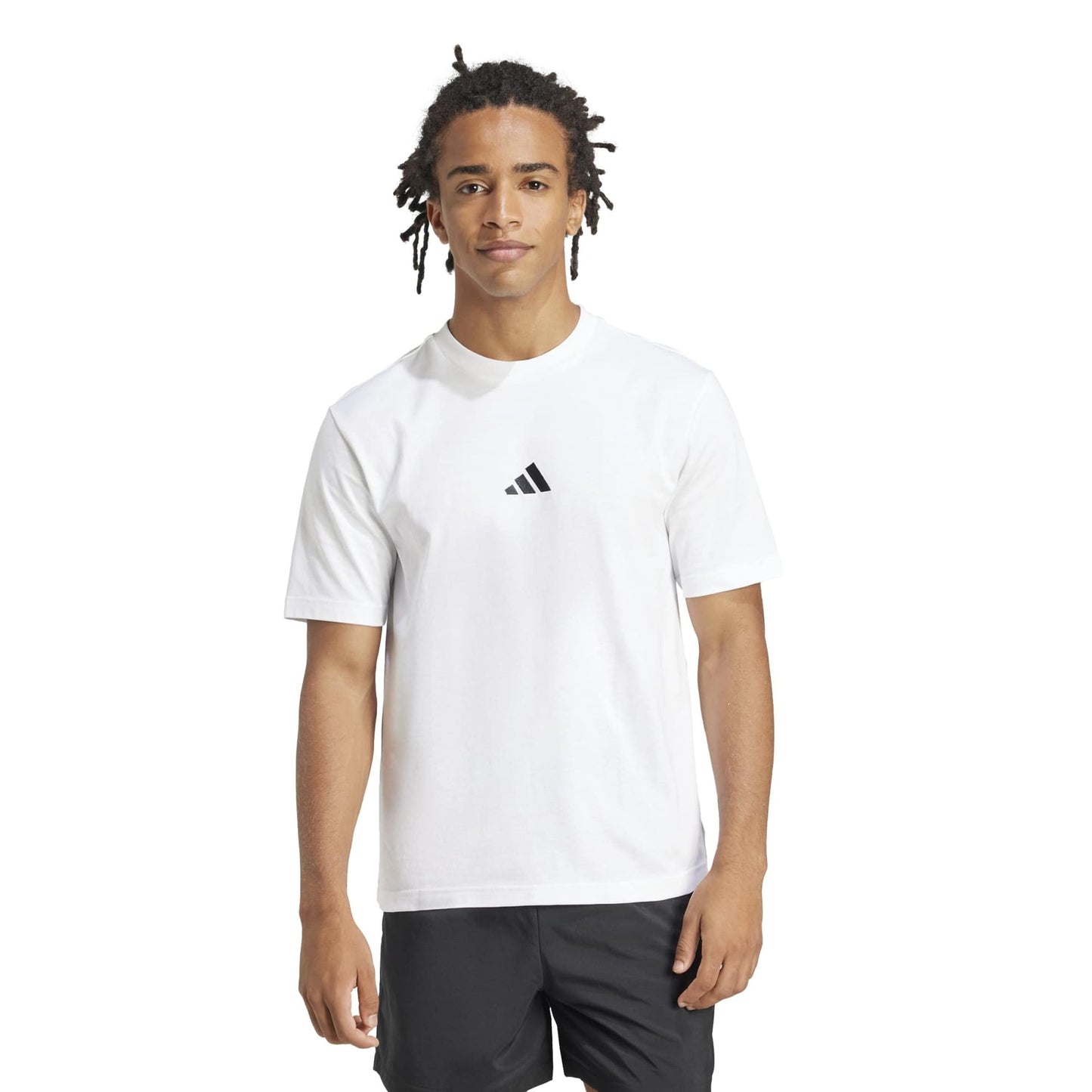 Adidas Essentials Small Logo Single Jersey T-Shirt