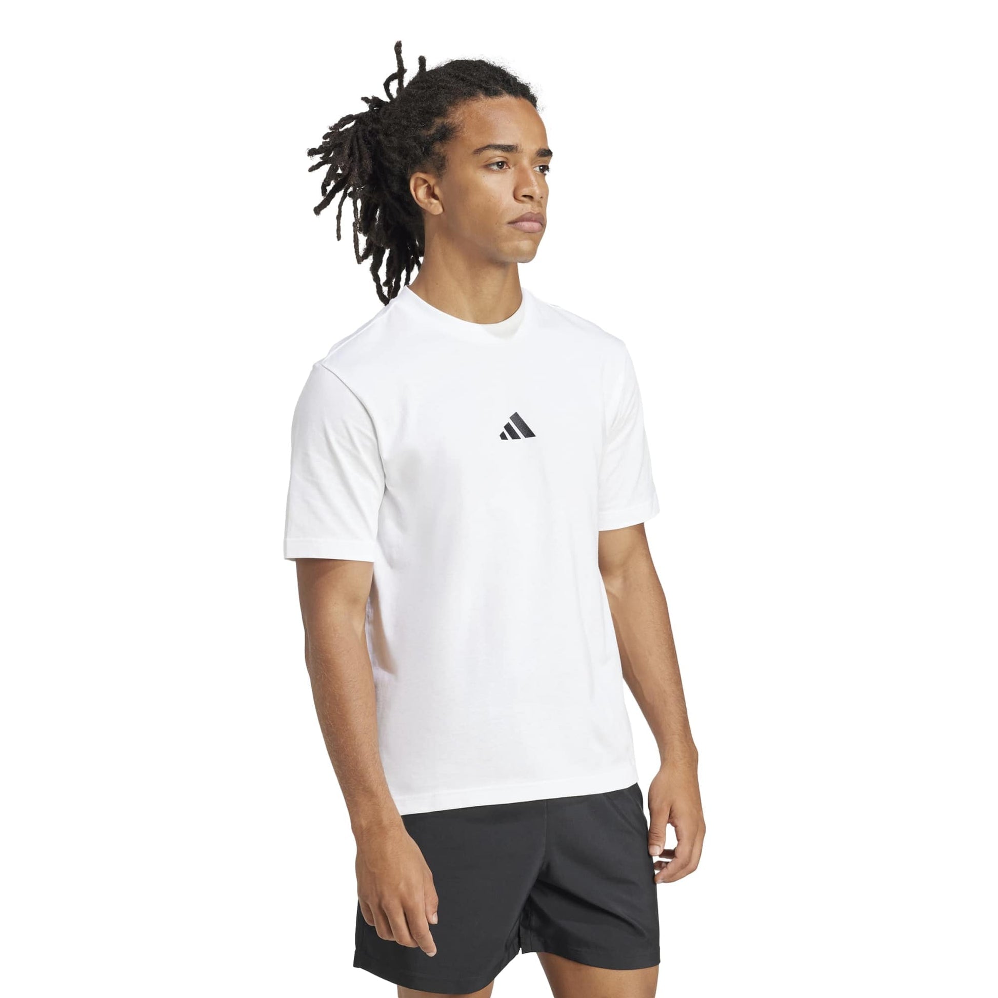 Adidas Essentials Small Logo Single Jersey T-Shirt