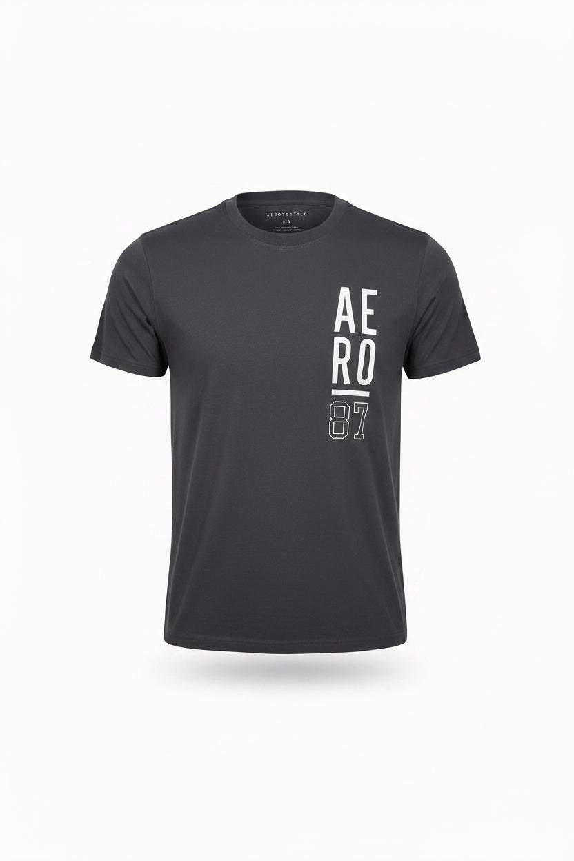 Aeropostale Vertical Aero87 Graphic Tee