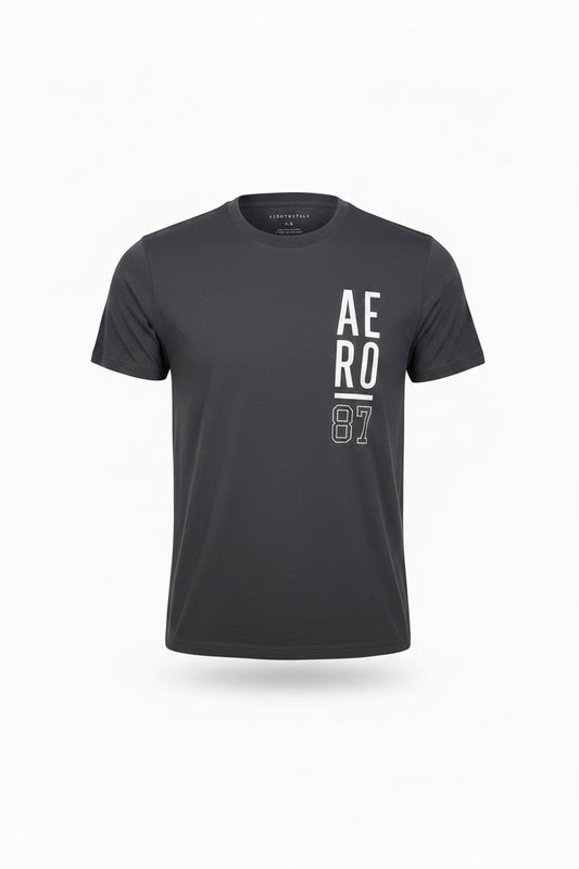 Aeropostale Vertical Aero87 Graphic Tee