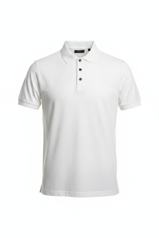 Knitted Polo Shirt by Porter&Ash