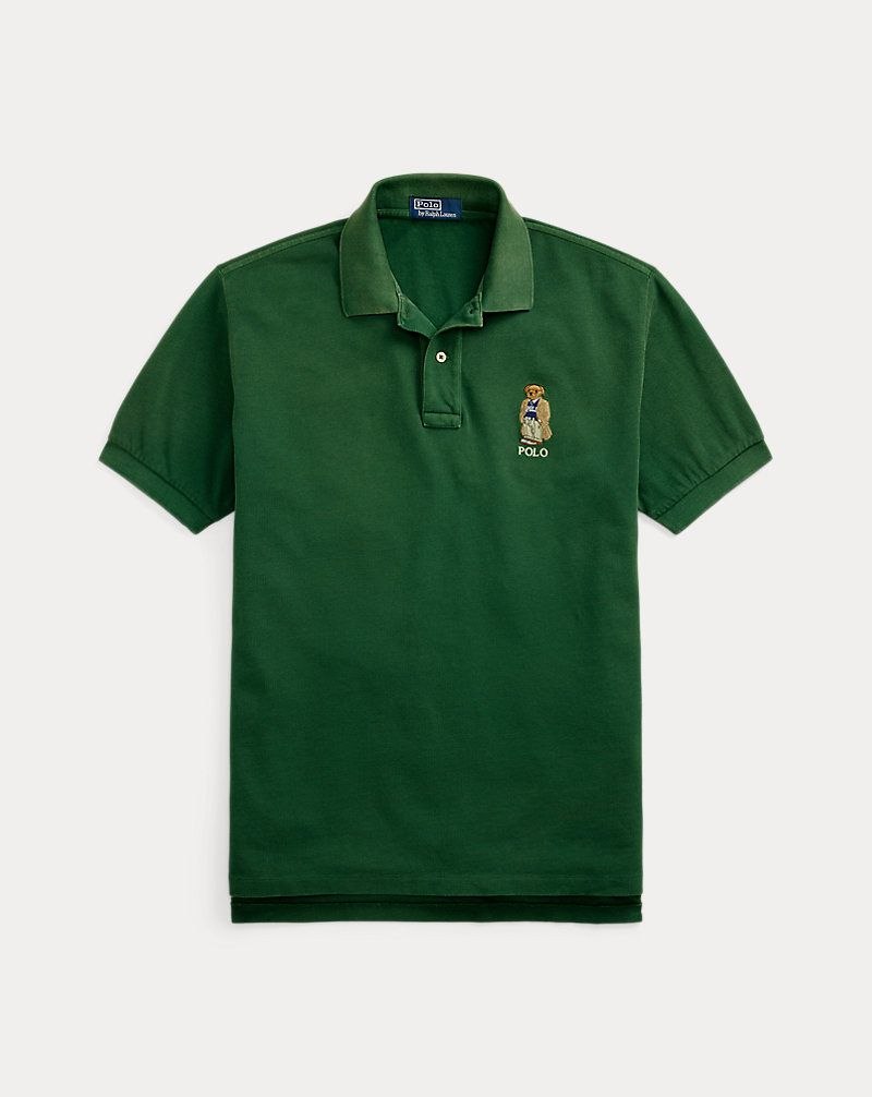 Polo Ralph Lauren Original Fit Polo Bear Mesh Polo Shirt