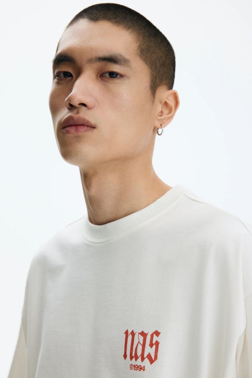H&M | Oversized Fit Printed Tee