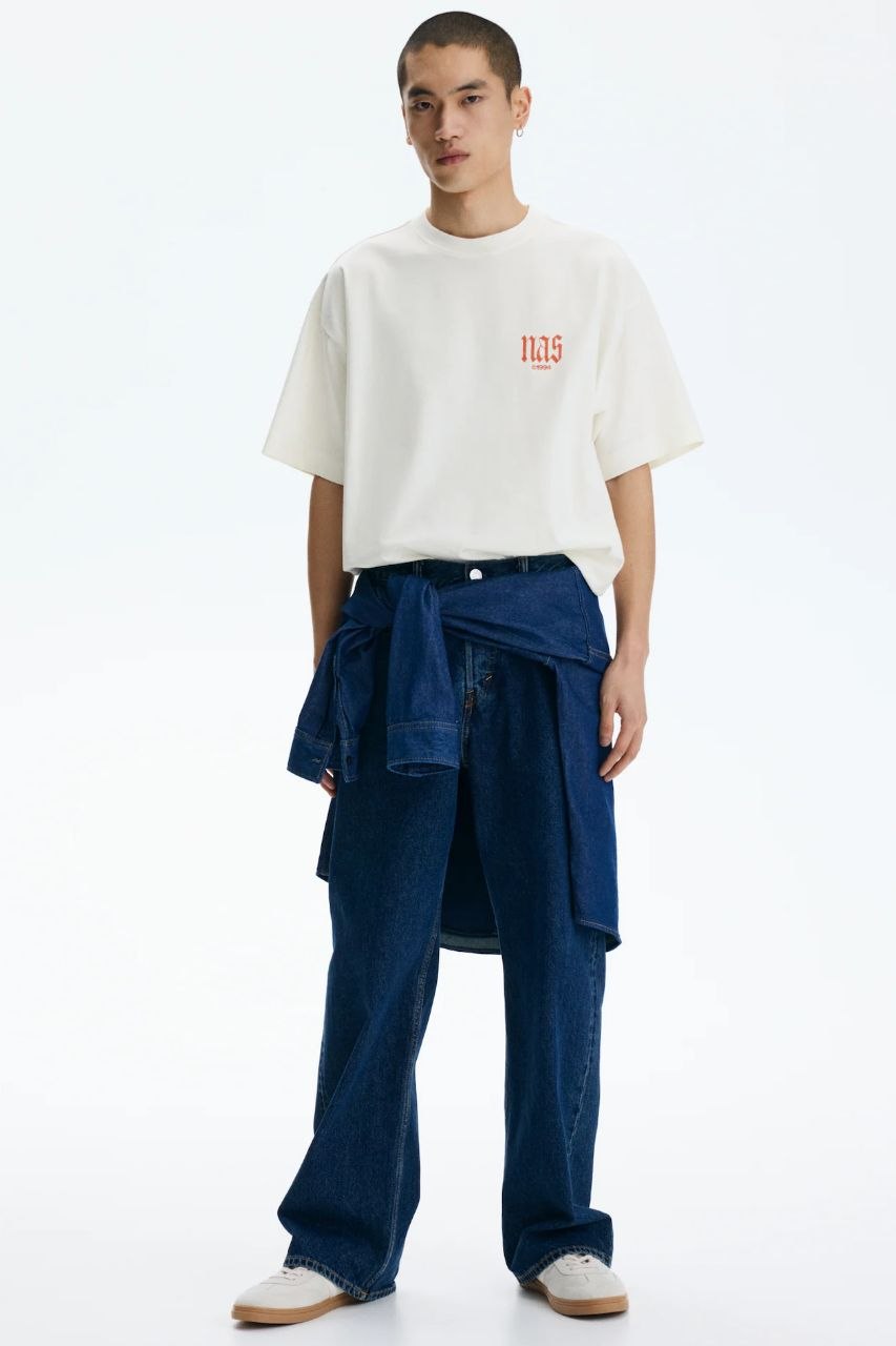 H&M | Oversized Fit Printed Tee