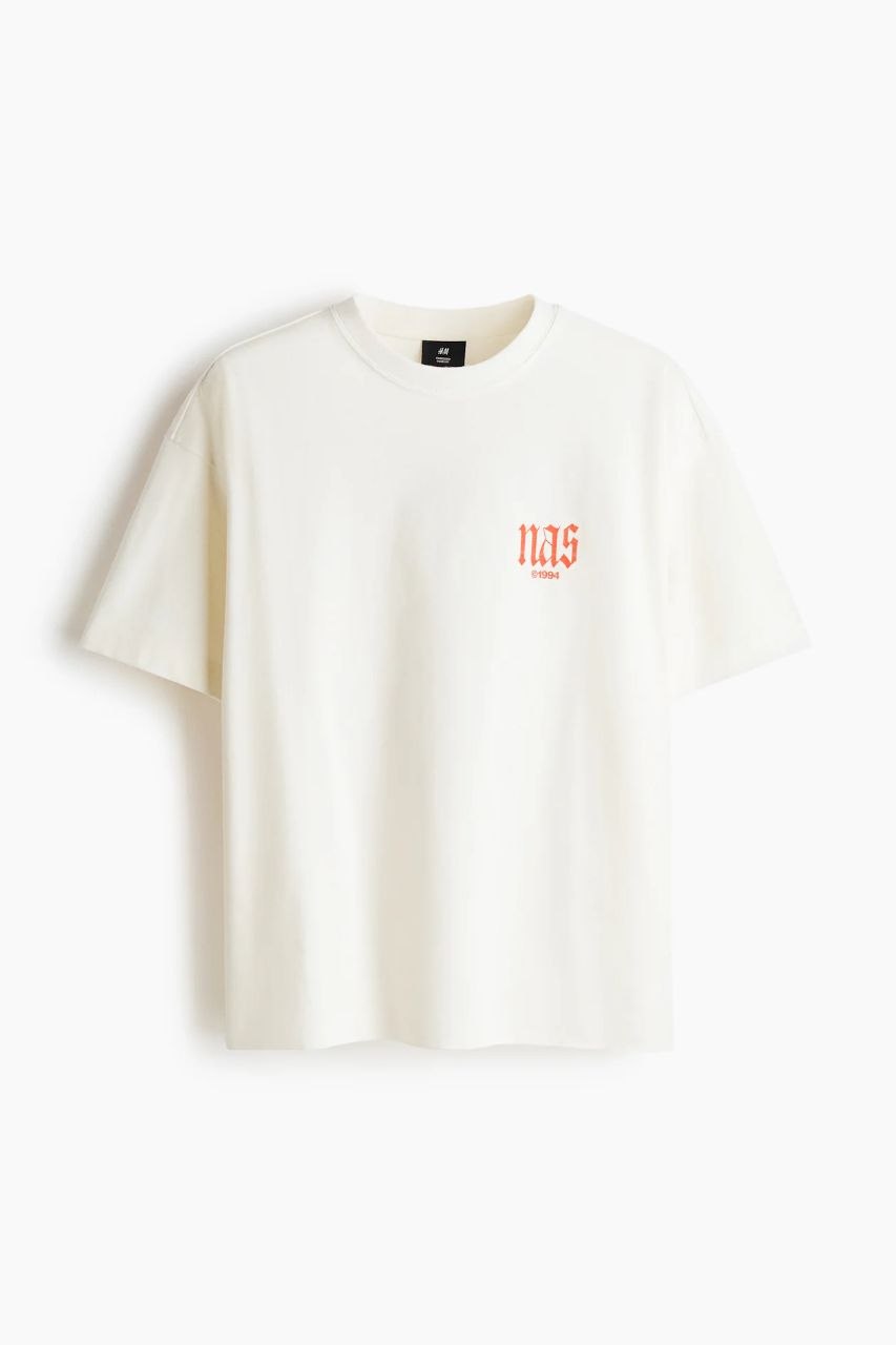 H&M | Oversized Fit Printed Tee