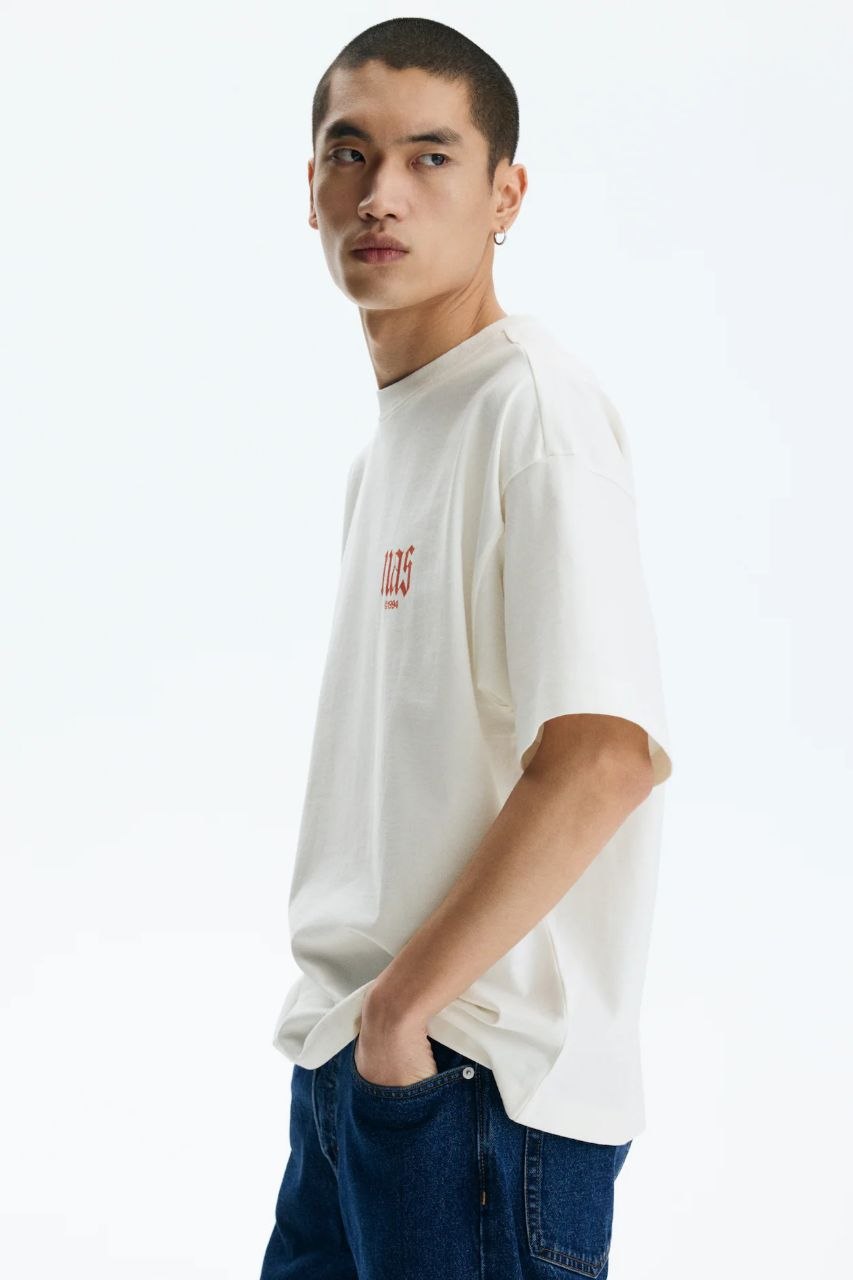 H&M | Oversized Fit Printed Tee