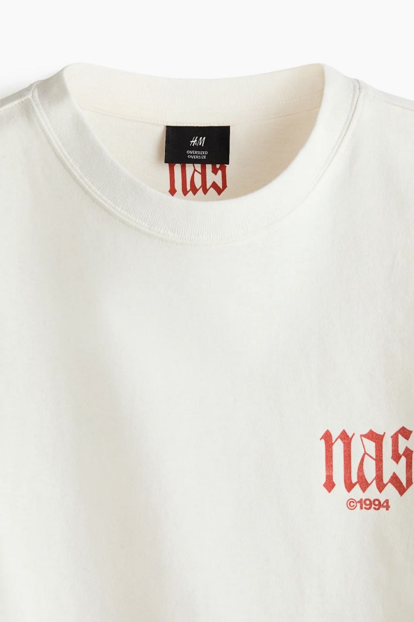 H&M | Oversized Fit Printed Tee