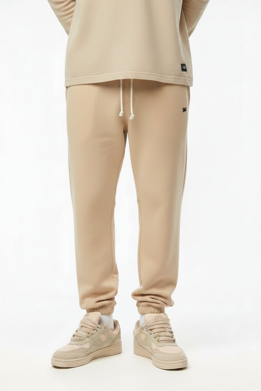 Pull&Bear STWD Jogger Trousers beige