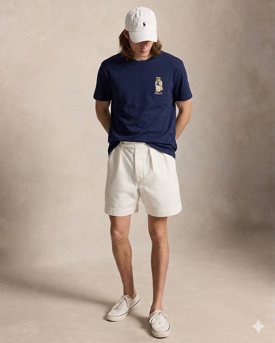 RALPH LAUREN POLO BEAR crewneck tee