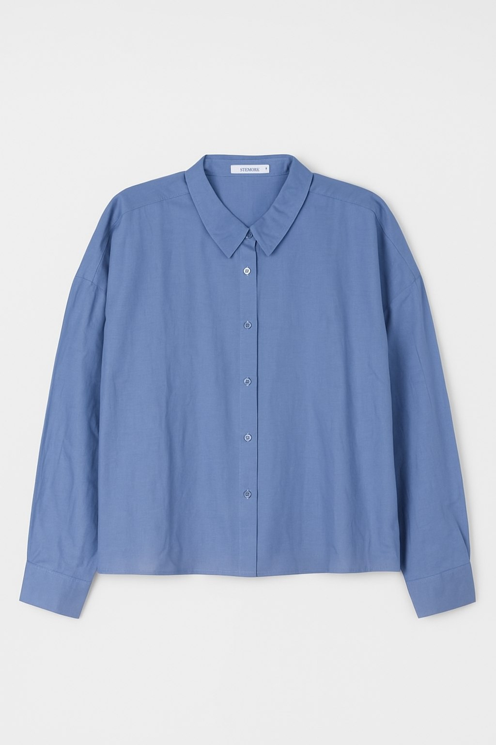 Reserved cropped shirt women