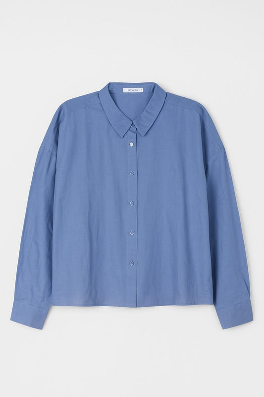 Reserved cropped shirt women