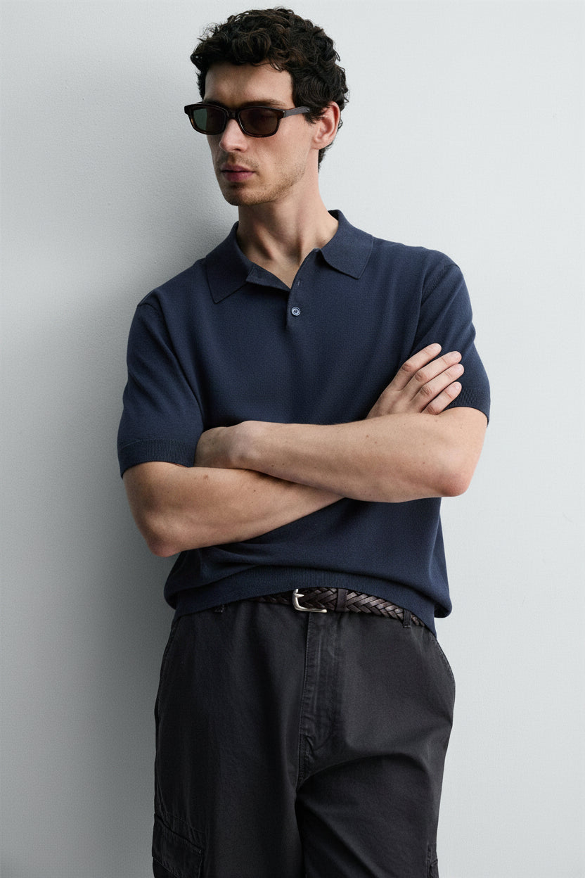 Zara knit polo | Regular fit