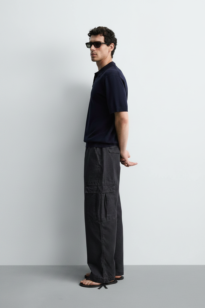 Zara knit polo | Regular fit