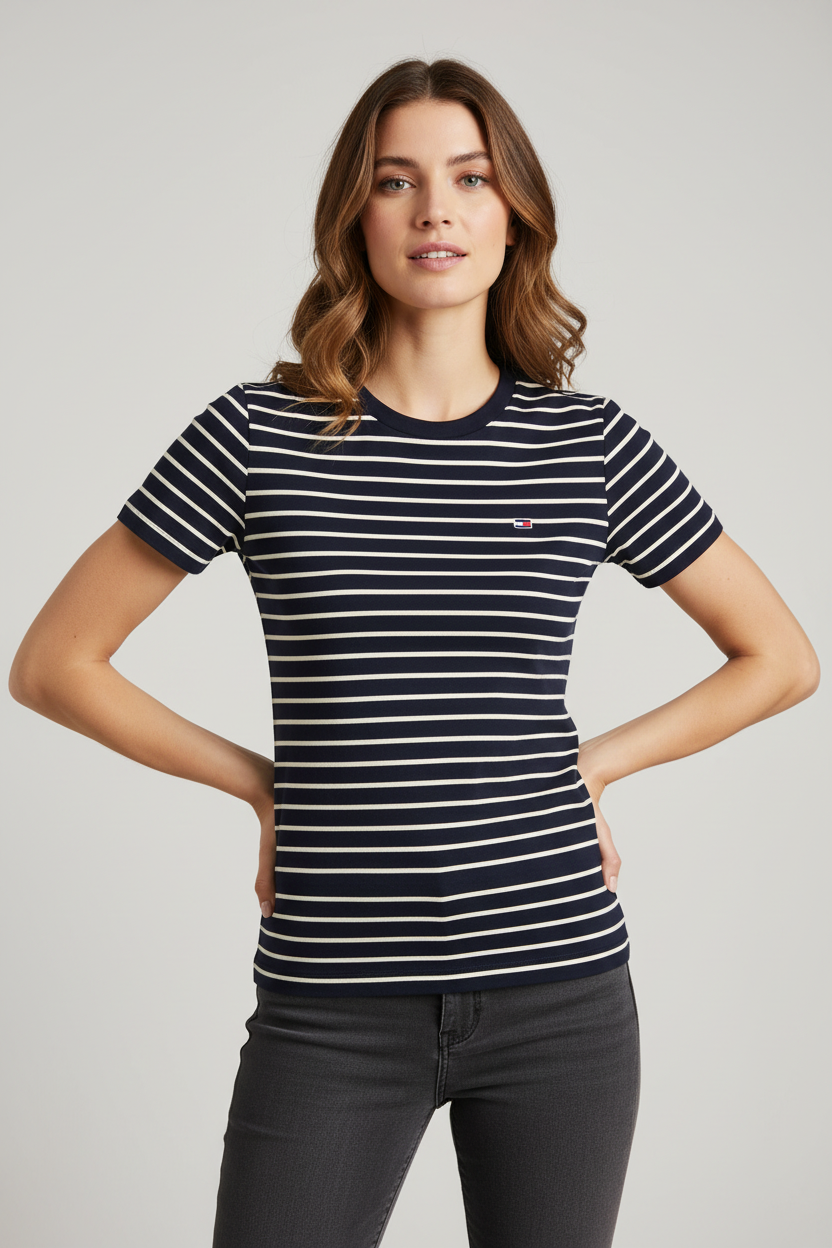 Tommy Hilfiger striped tee | Slim fit