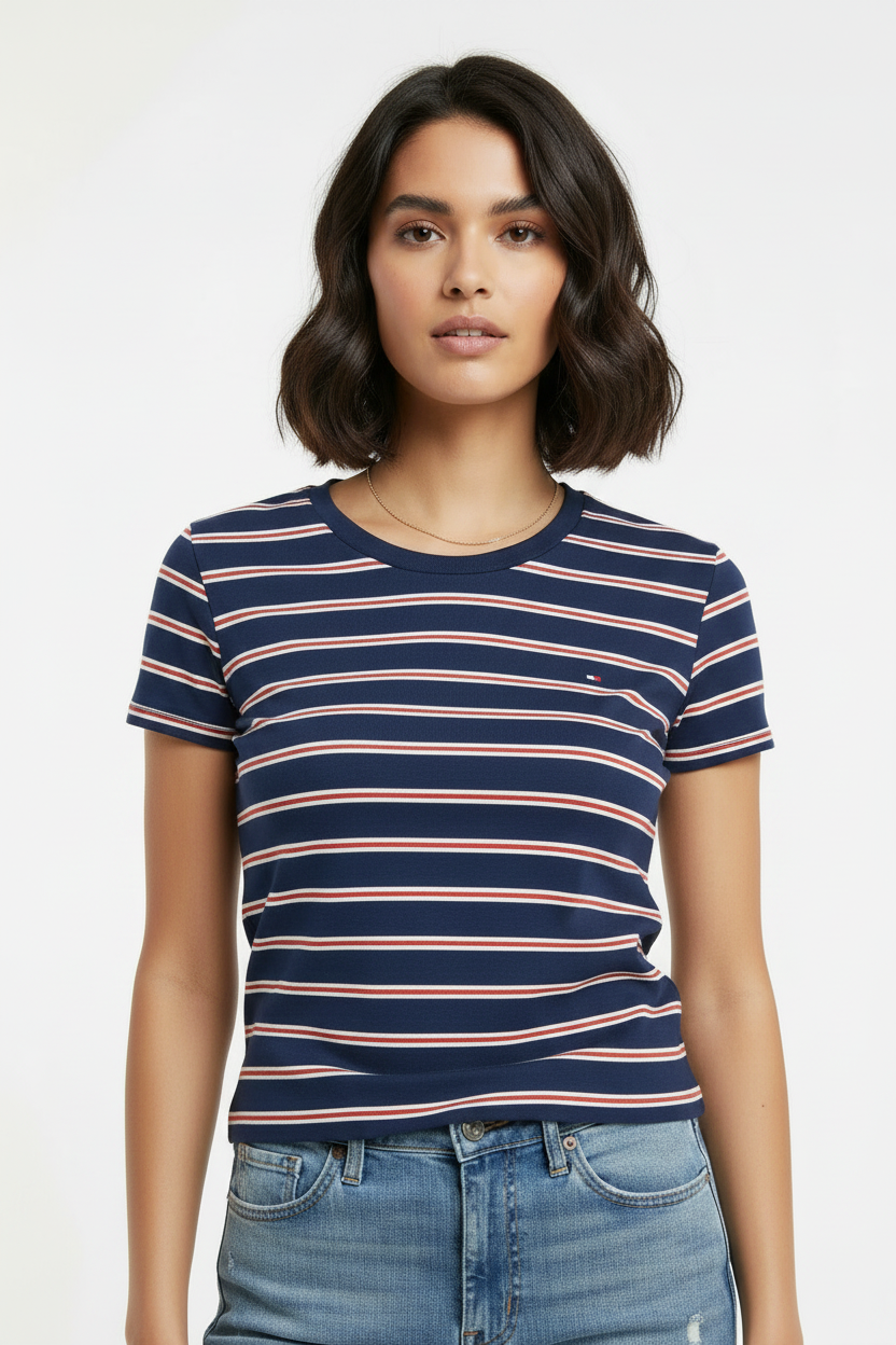 Tommy Hilfiger striped tee | Slim fit
