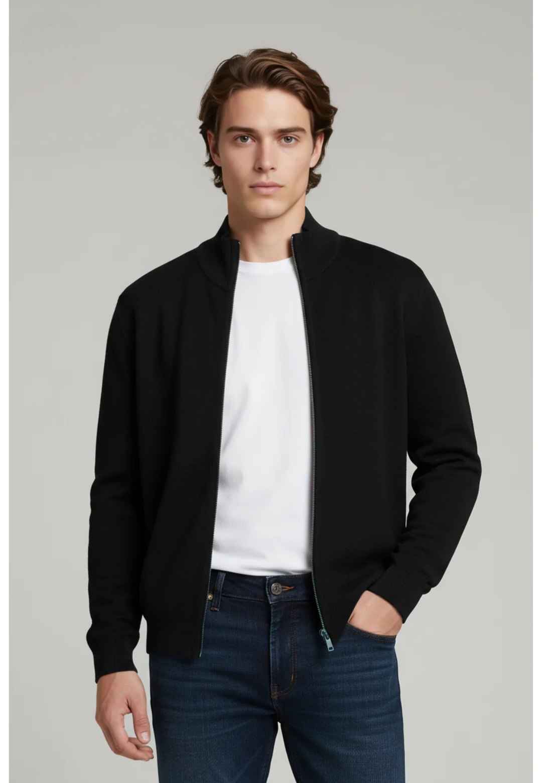 Celio full-zip sweater