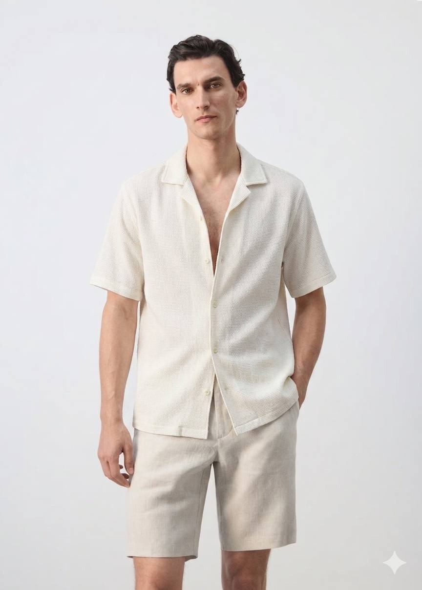 Mango knitted shirt