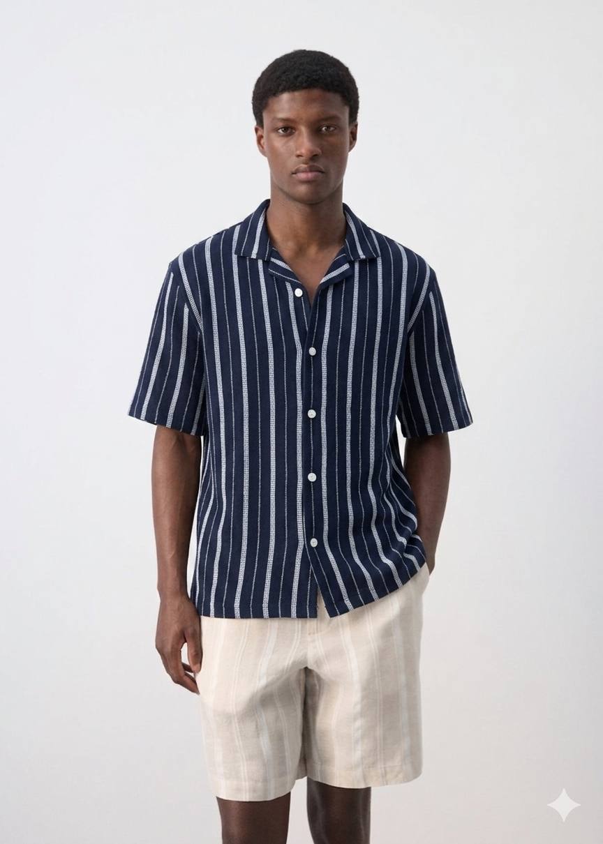 Mango knitted shirt