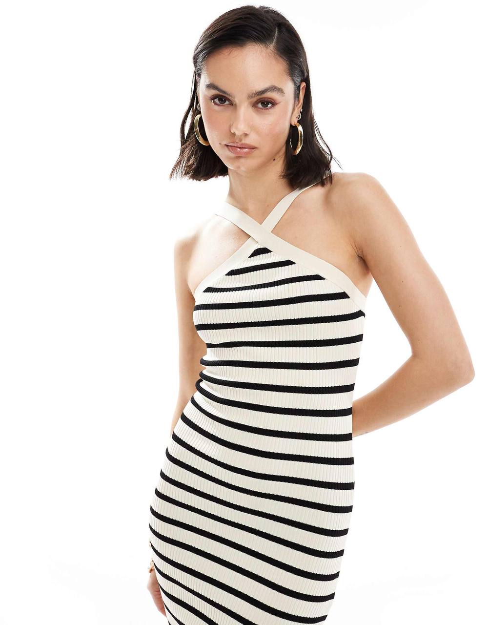 Bershka striped dress