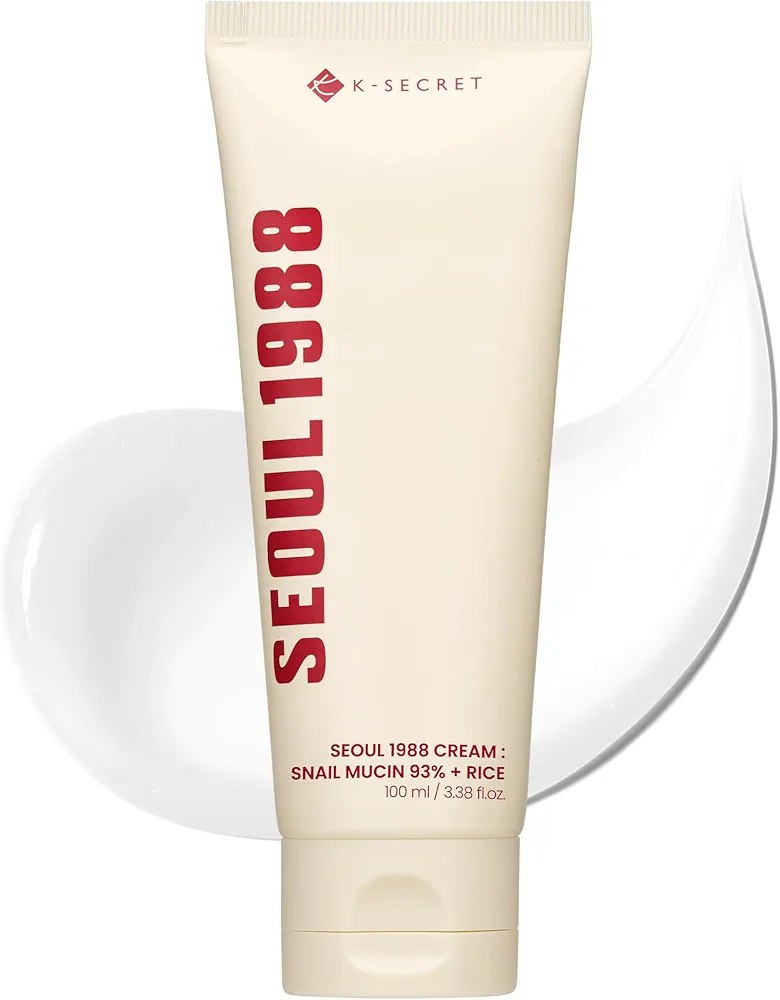 K-Secret Seoul 1988 Cream Snail Mucin 93% + Rice 100ml