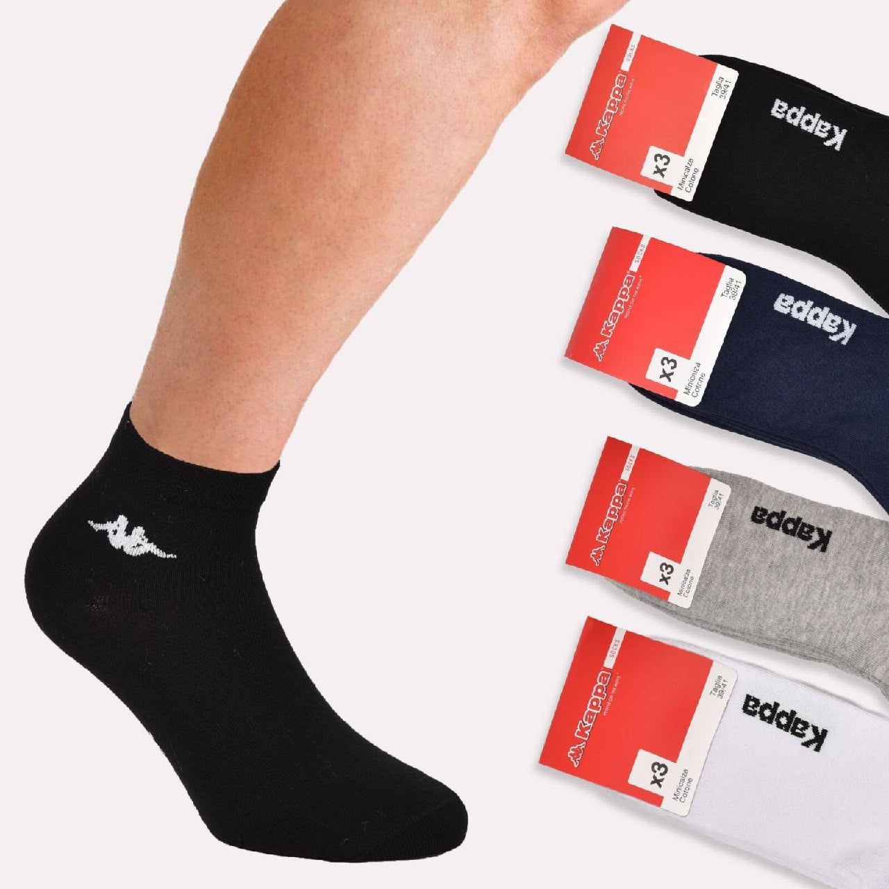 Kappa 3-PACK ankle socks