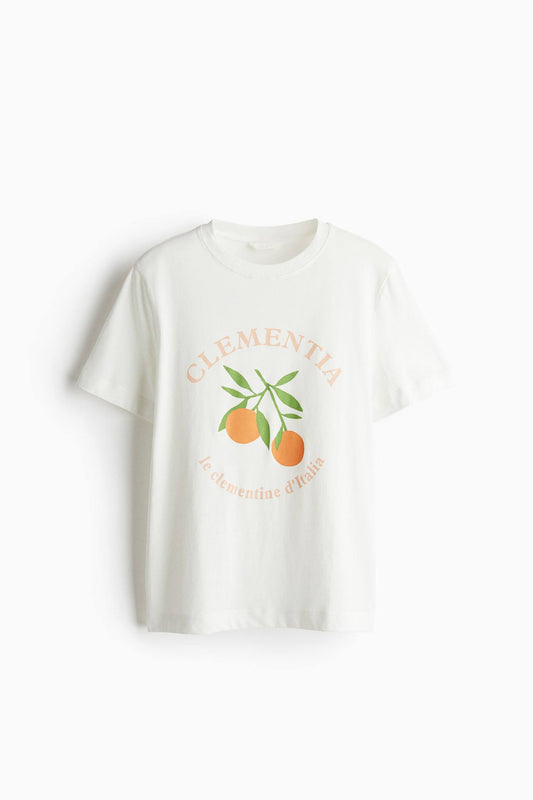 H&M loose fit printed Tee