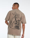 Pull&Bear oversized printed T-shirt
