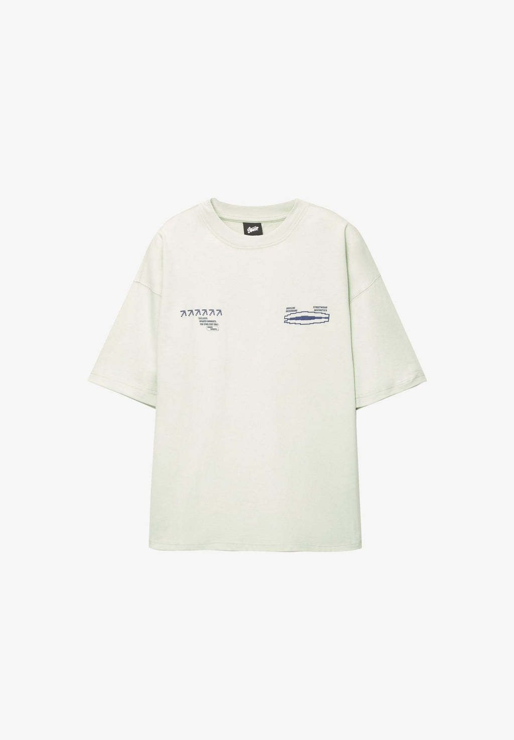 Pull&Bear printed oversized T-shirt