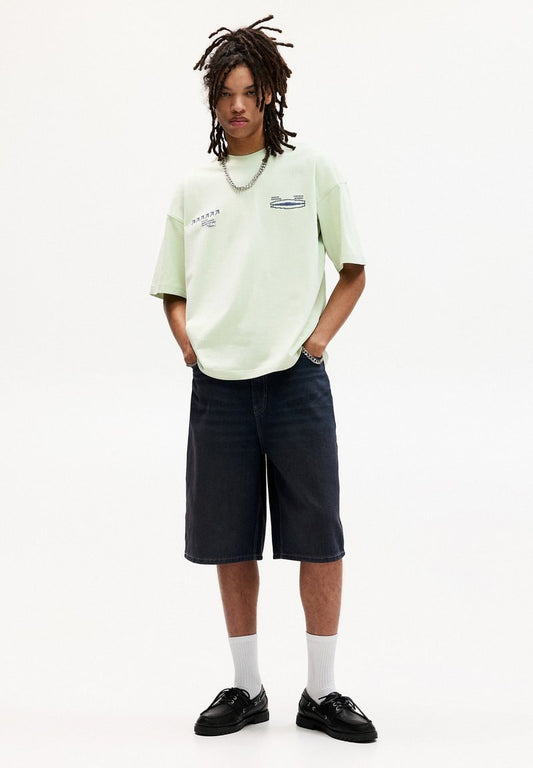 Pull&Bear printed oversized T-shirt