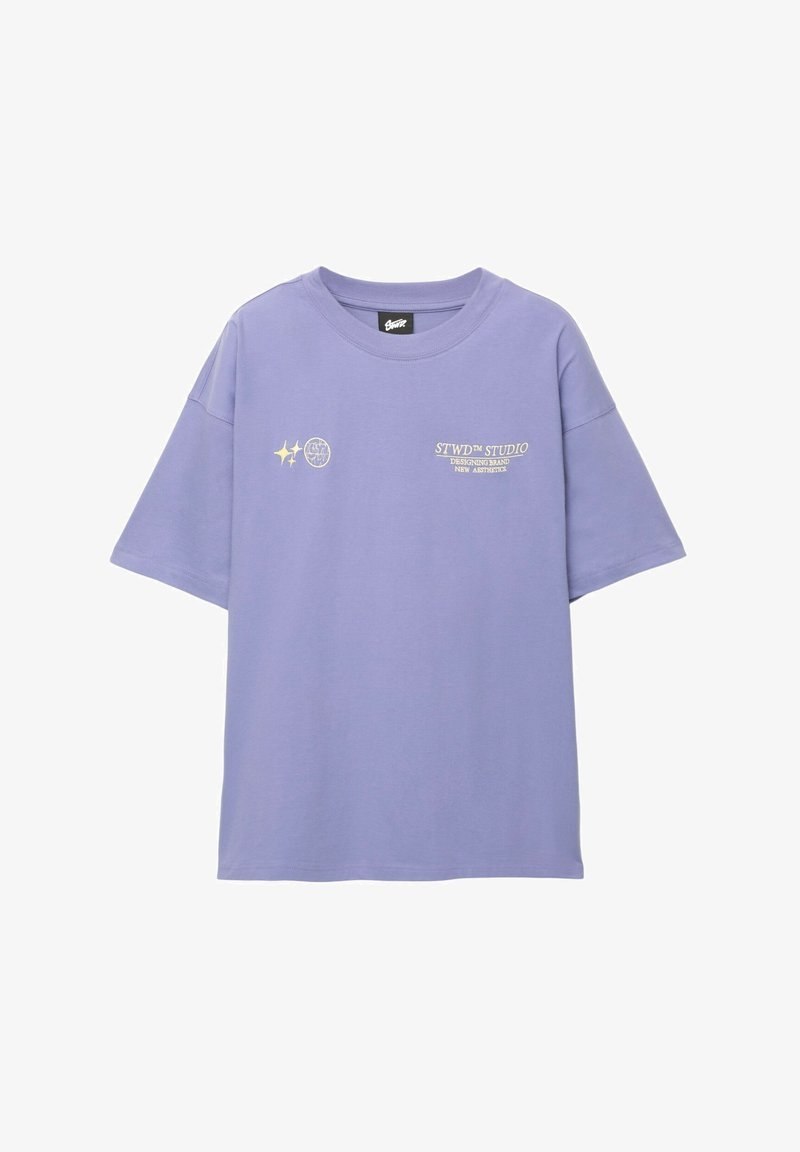 Pull&Bear printed oversized T-shirt