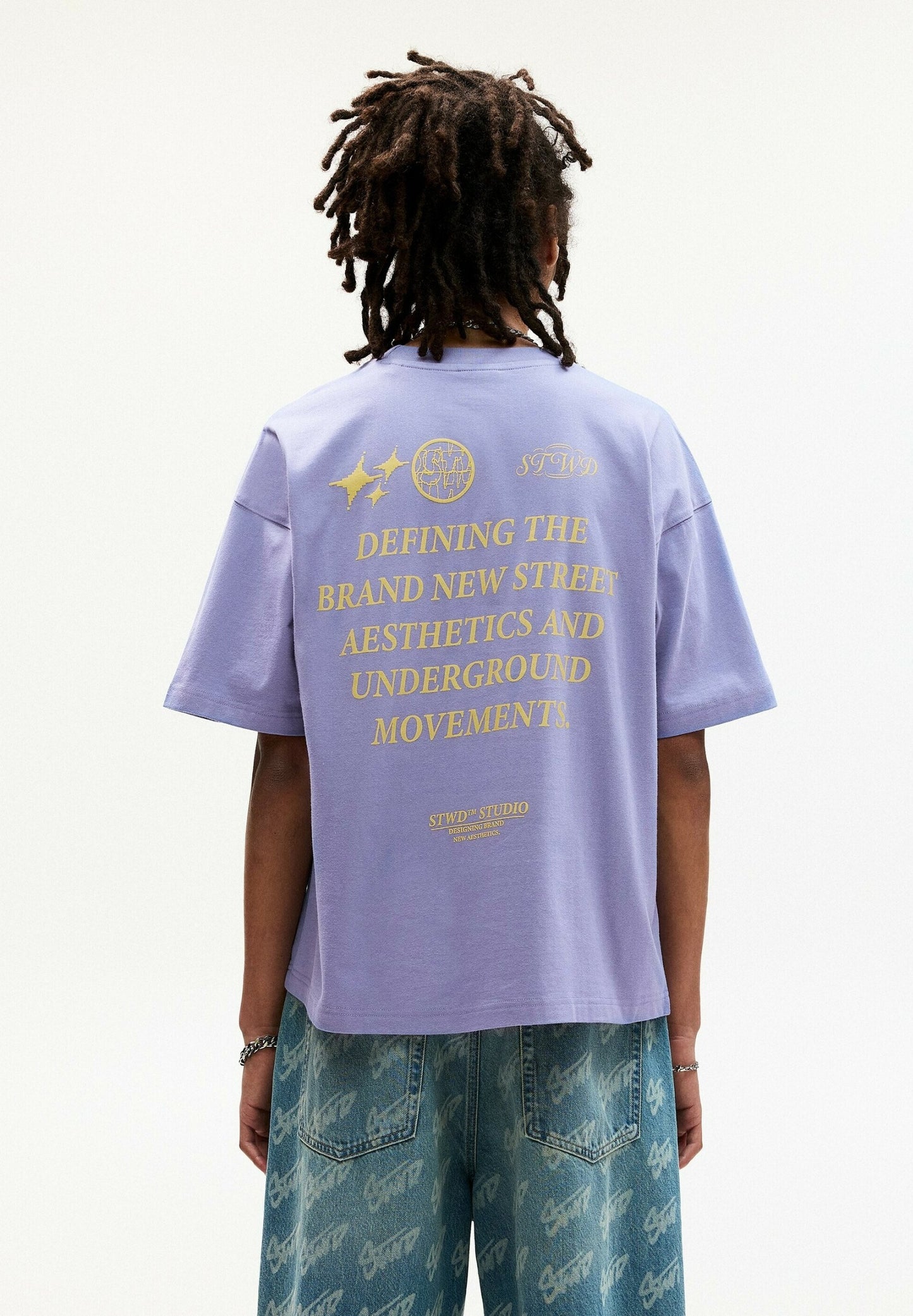 Pull&Bear printed oversized T-shirt