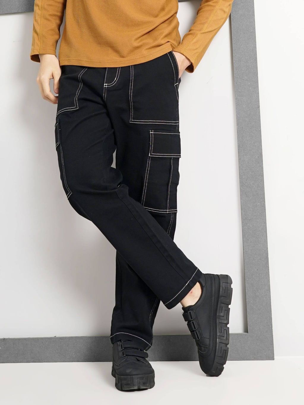 Celio cargo droit pants - Loose fit