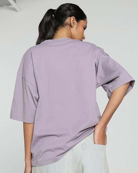 PUMA DARE TO OVERSIZED CUTOUT TEE - Basic T-shirt