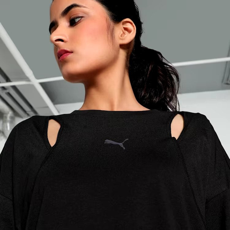 PUMA DARE TO OVERSIZED CUTOUT TEE - Basic T-shirt