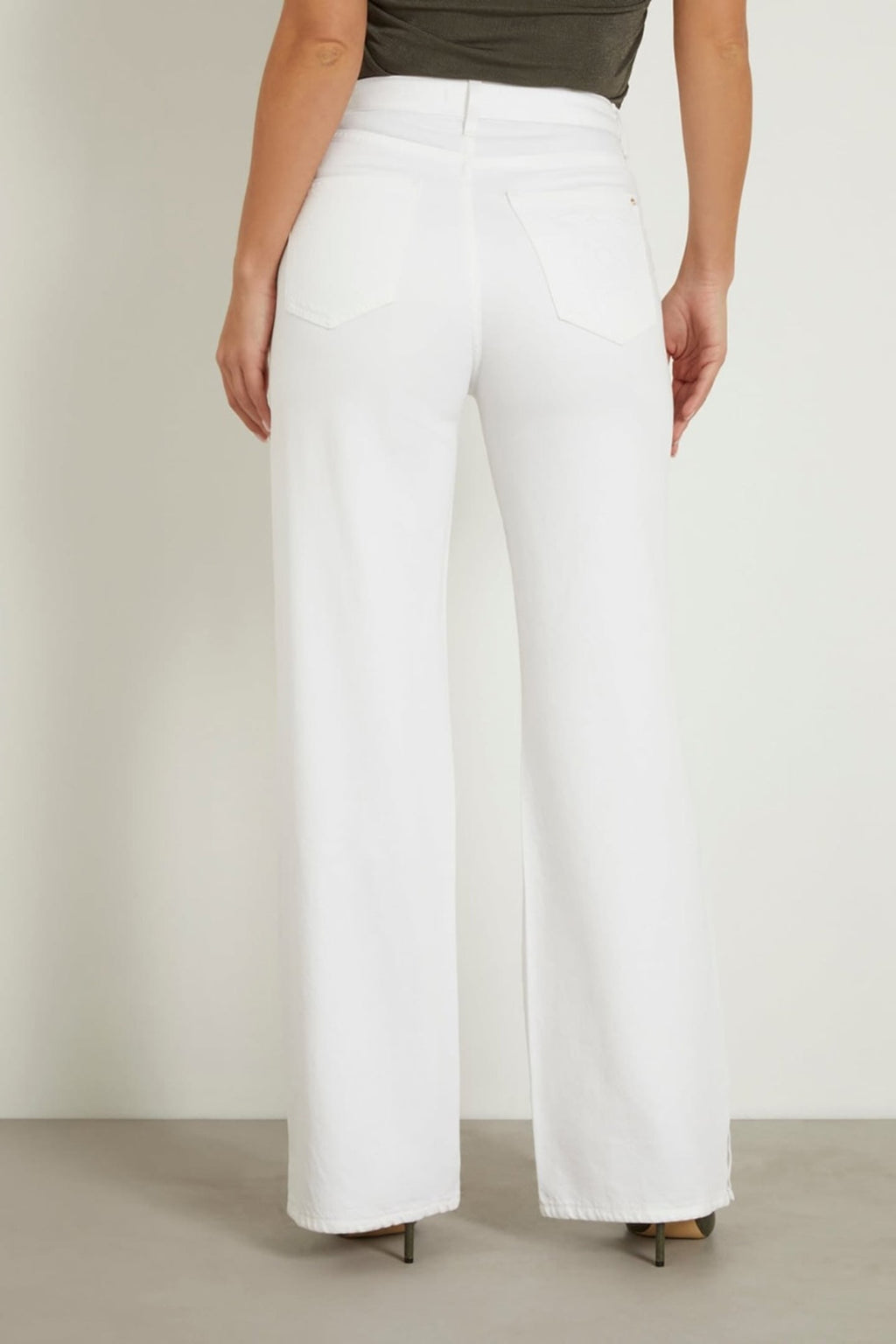 GUESS High-Rise Paz Wide Leg Denim pants
